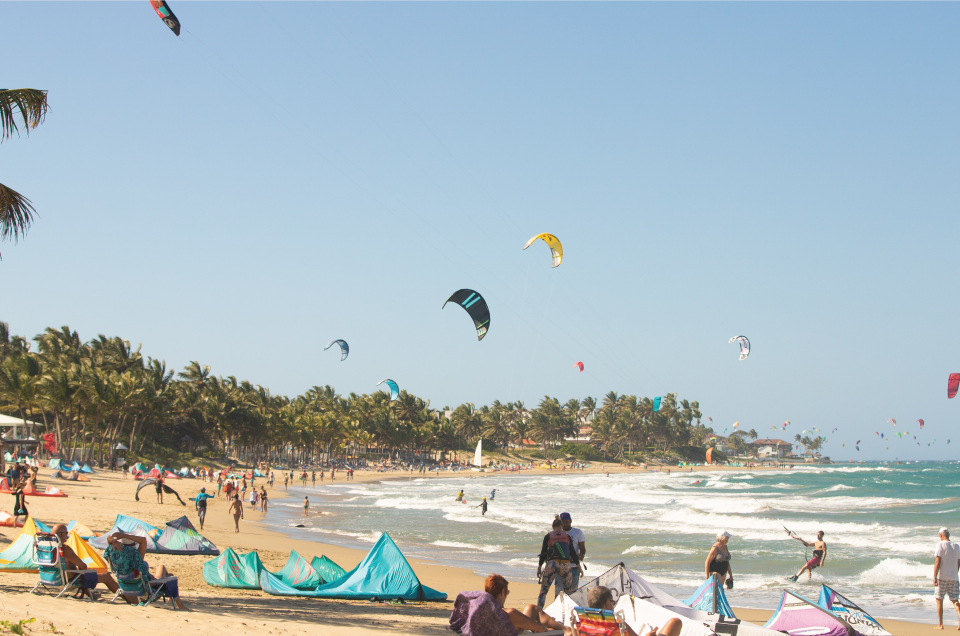 Welcome to Cabarete Beach, North Coast of the Dominican Republic.