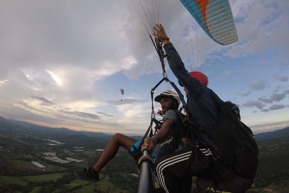 paragliding dominican republic